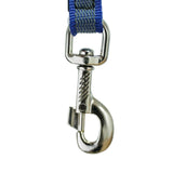 Schweikert grippy lead without handle 20mm blue hook clip